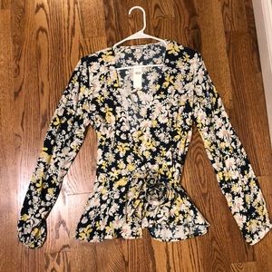 Yumi Kim (Anthropologie) Floral Blouse